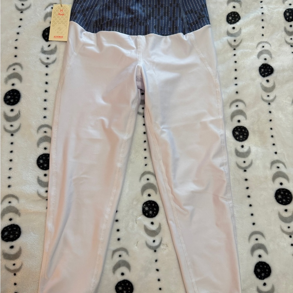 Nordstrom Navy and White Leggings